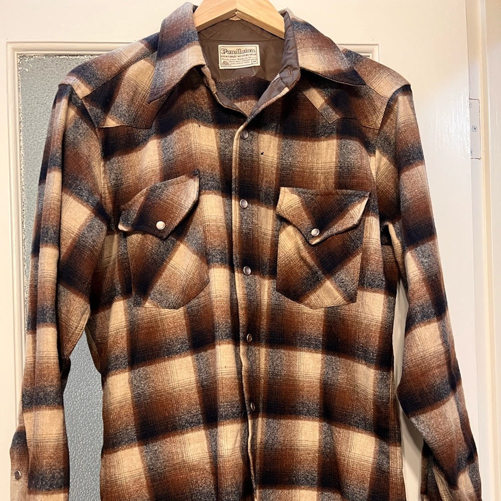 SOLD - 70’s Pendleton Wool Shirt
